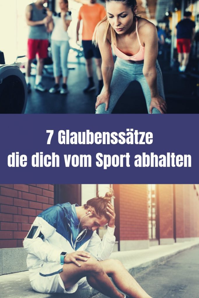 Glaubenssätze sind mehr als Ausreden. Sie bestimmen dein Handeln. Im Artikel nenne ich 7 Gründe, warum du auf keinen Fall Sport machen solltest!