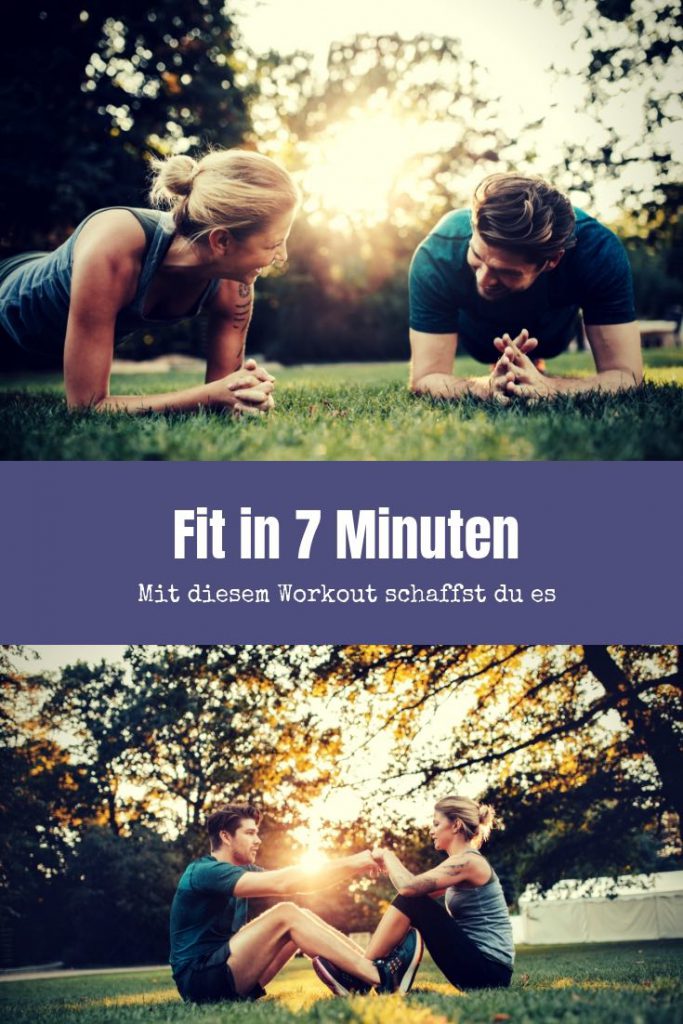 Mit 7 Minuten Training in Topform? Mit diesen Übungen mit deinem Eigengewicht ist das möglich. Absolviere dafür das kurze intensive Training täglich.