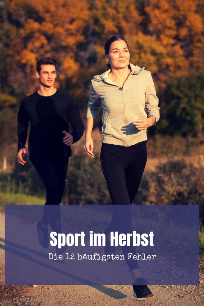 Das Wetter wird ungemütlich und die Tage werden kürzer. Damit du trotzdem mit Freude beim Sport im Herbst dabei bist, solltest du diese 12 Fehler vermeiden.