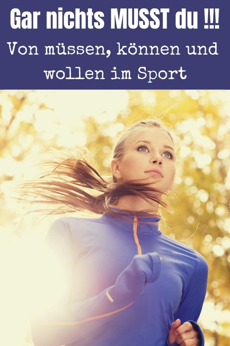 "Ich muss heute noch Sport machen!" Kommt der Spruch öfters von dir? Musst du immer irgendwo irgendwas? Dann solltest du dir mal diesen Artikel hier ganz genau durchlesen... Vielleicht findest du darin die Ursache, warum es mit dem regelmäßigen Sport nicht so richtig klappt.