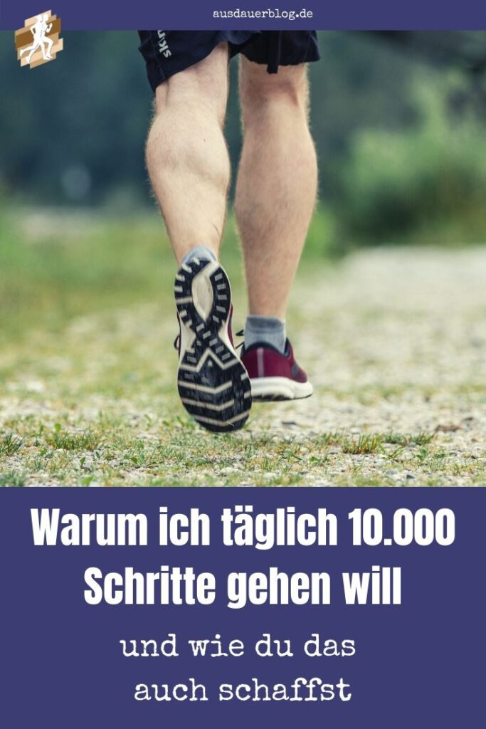 10000 Schritte jeden Tag - Das ist das Ziel, das ich mir für mehr Bewegung gesetzt habe. Warum wie du das auch schaffst, erfährst du hier.