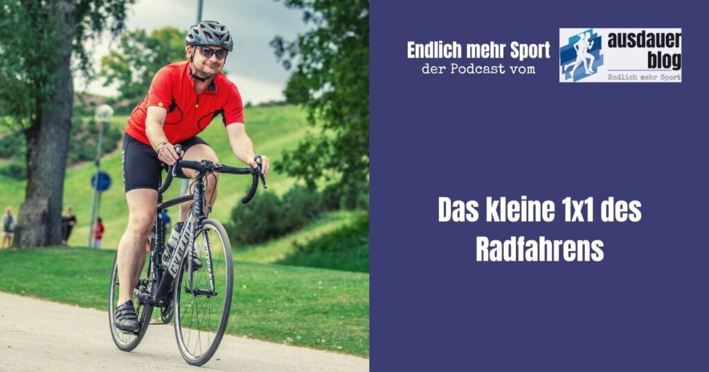 Radfahren macht Spaß und bringt Abwechslung in deinen Trainingsplan. Was du für den Einstieg ins sportliche Radfahren beachten solltest.